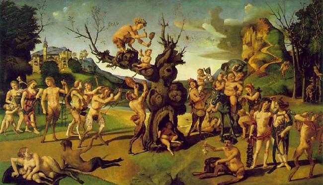 Piero di Cosimo The Discovery of Honey France oil painting art